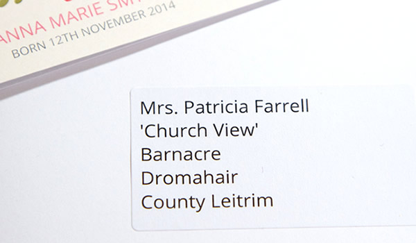 STYLE B - Plain Non Serif