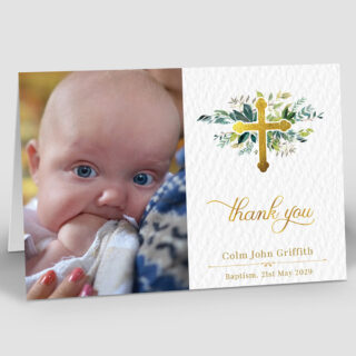 Blossom Cross Christening